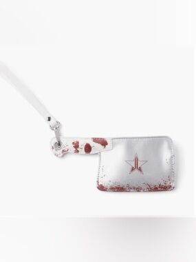 Jeffree Star Silver and Red Star Kids Luggage Tag